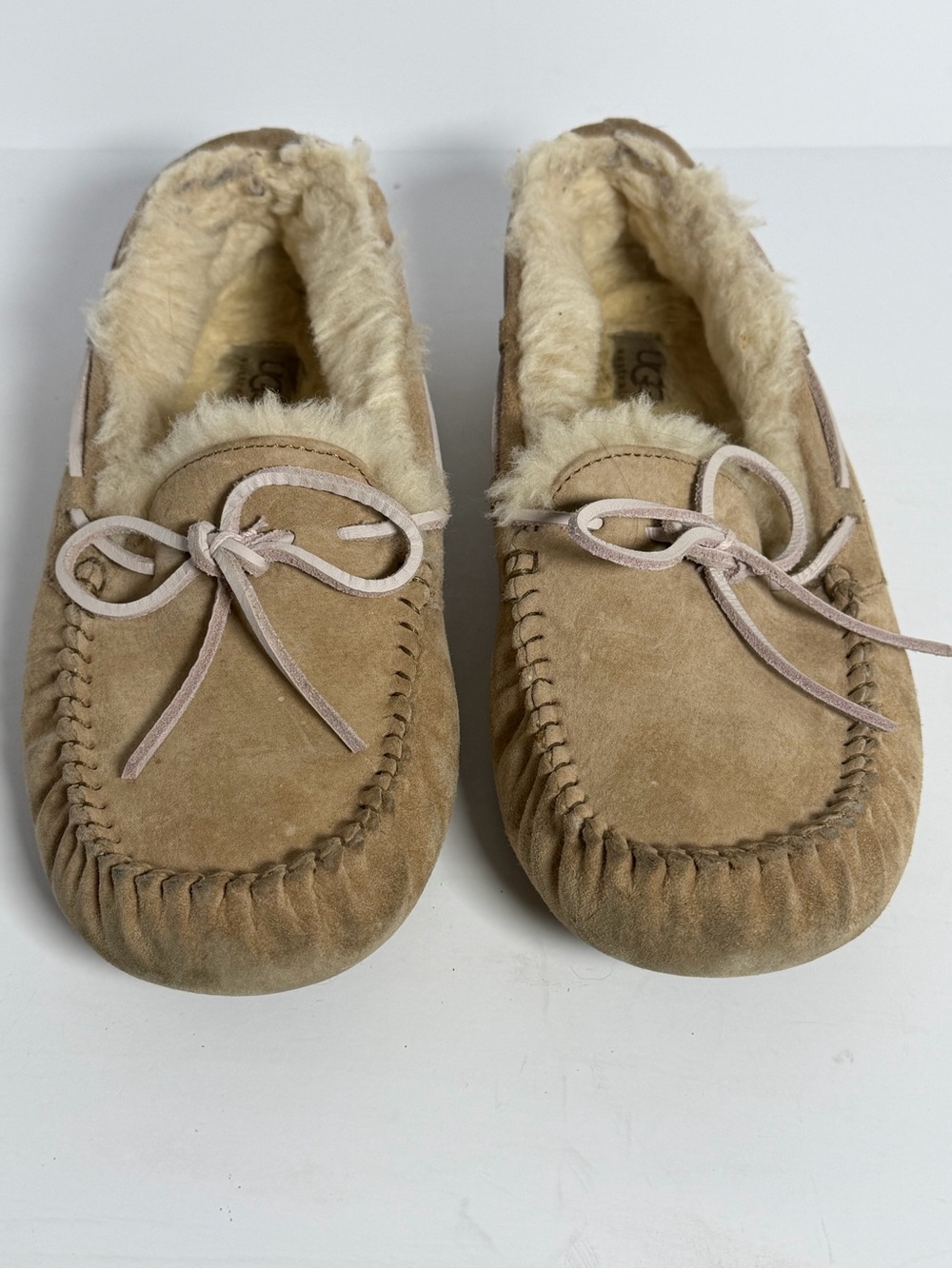 UGG Dakota Moccasin Slipper Chestnut Suede Women's Size 9 US